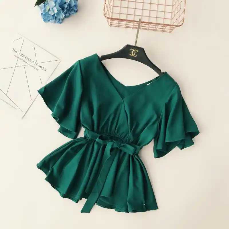 tops with elastic waistband