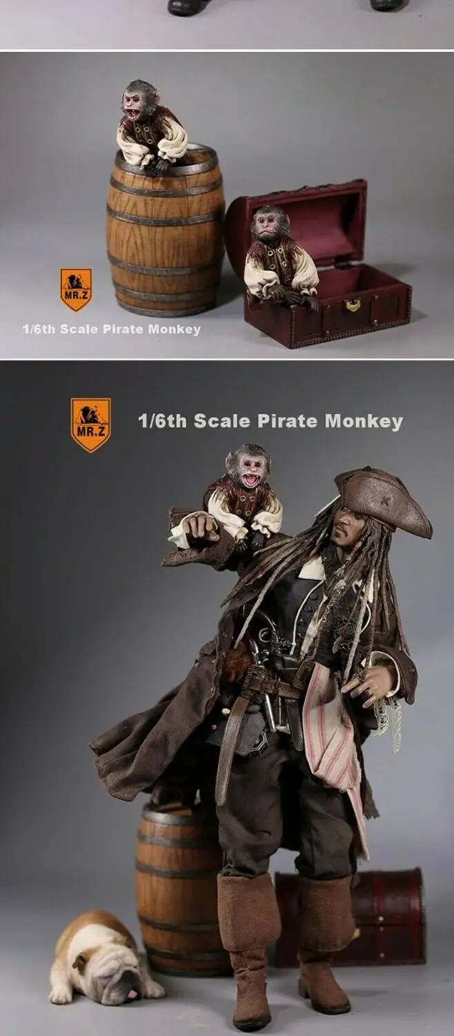 

Mr.Z 1/6 scale pirate monkey,In stock!
