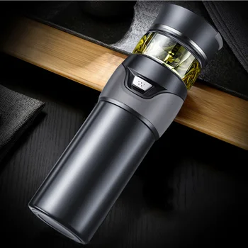 

Anti-scalding Easy Clean Drinkware Leak Proof Gift Heat-resisting Non Slip Outdoor Sports Tea Infuser Bottle Water Separation