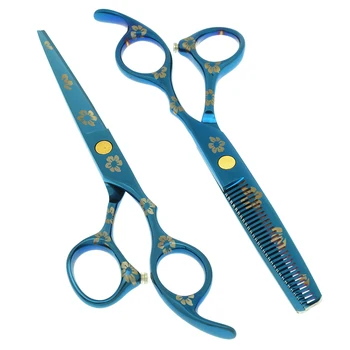 

SMITH CHU 6 inch Professional Hair Scissors Cutting Shears Hair Salon Thinning Razors Barber Hairdressing Styling Tool A0091C