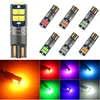 Uds coche T10 LED Canbus W5W 3030 10SMD 12V-24V 194 168 Auto LED Interior del coche Luz de lámpara de techo de lectura de la luz 10W ► Foto 2/6