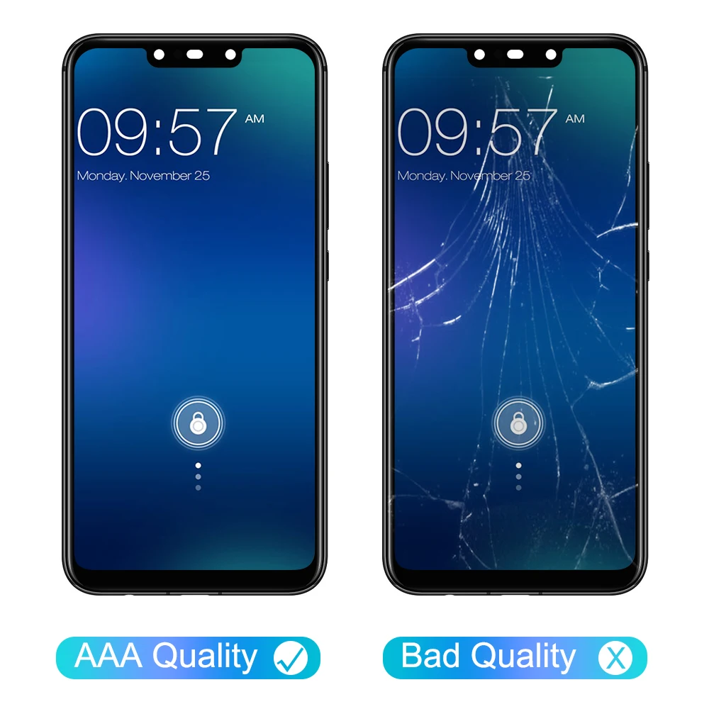 100% тестовый дисплей Mate 20 Lite ЖК с рамкой дигитайзер сенсорного экрана для Huawei Mate20