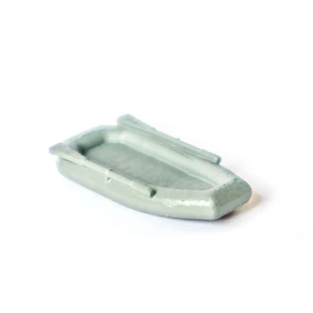 

1:87 HO Scale Miniature Kayaking Speedboat Model Train Architectural Scene Sand Table Railway Accessories - S89 Grey