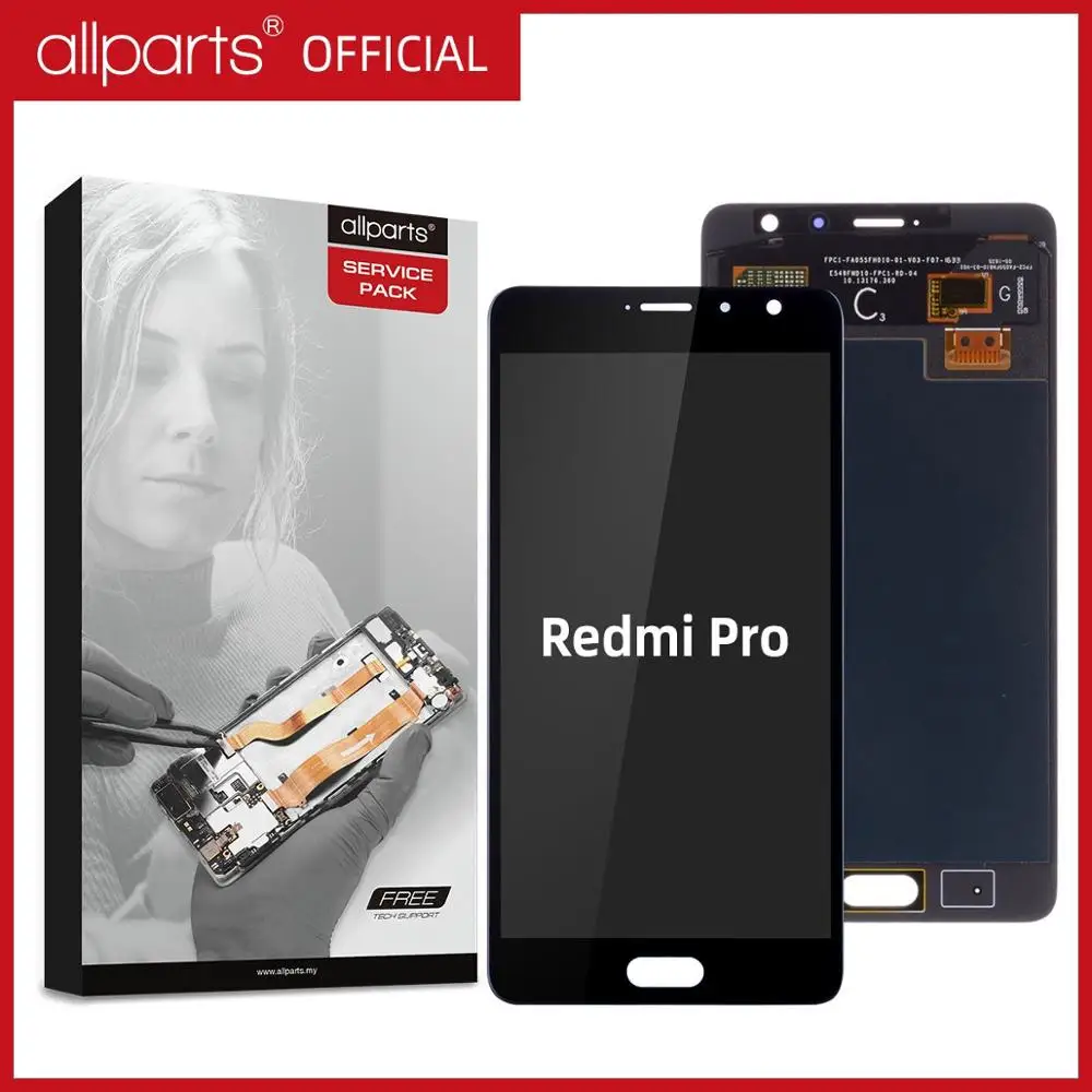 

AMOLED 5.5 Original LCD For XIAOMI Redmi Pro Display Touch Screen Digitizer with Frame Replacement for Xiaomi Redmi Pro Display