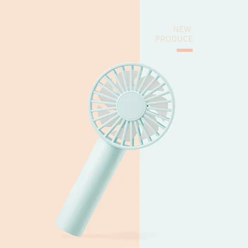 

New Pocket USB Charging Portable Handheld Small Fan Mini Student Dormitory Three-Speed Wind Electric Fan Mini Handheld Fan