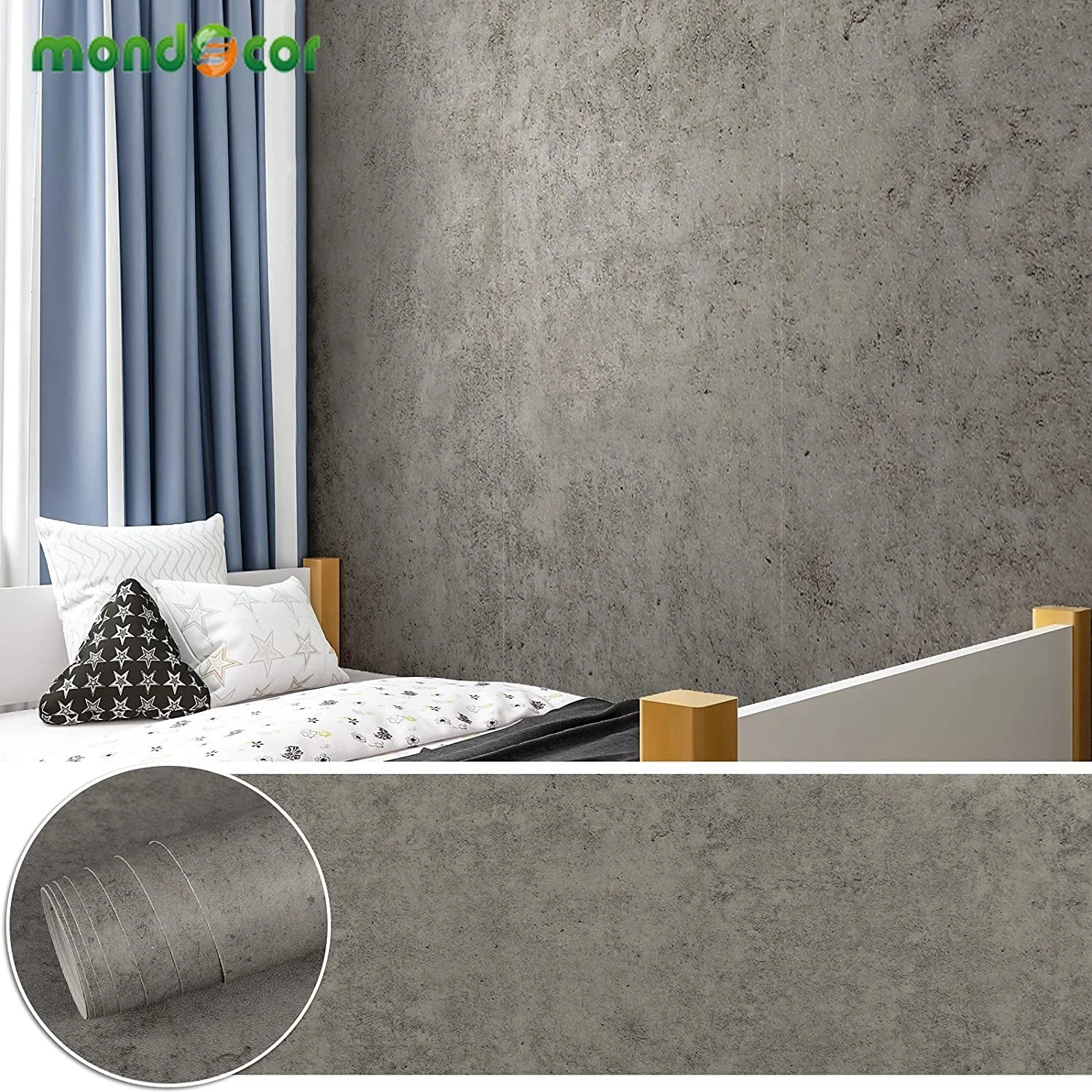 Fictief blozen calcium Waterdichte Matte Cement Behang Vinyl Zelfklevende Decoratieve Film  Badkamer Muur Decor Keuken Kasten Desktop Contact Papier| | - AliExpress