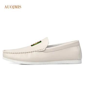 

Men's peas shoes driving shoes low to help set foot leather surface large size one foot small shoes casual shoes fashion tide