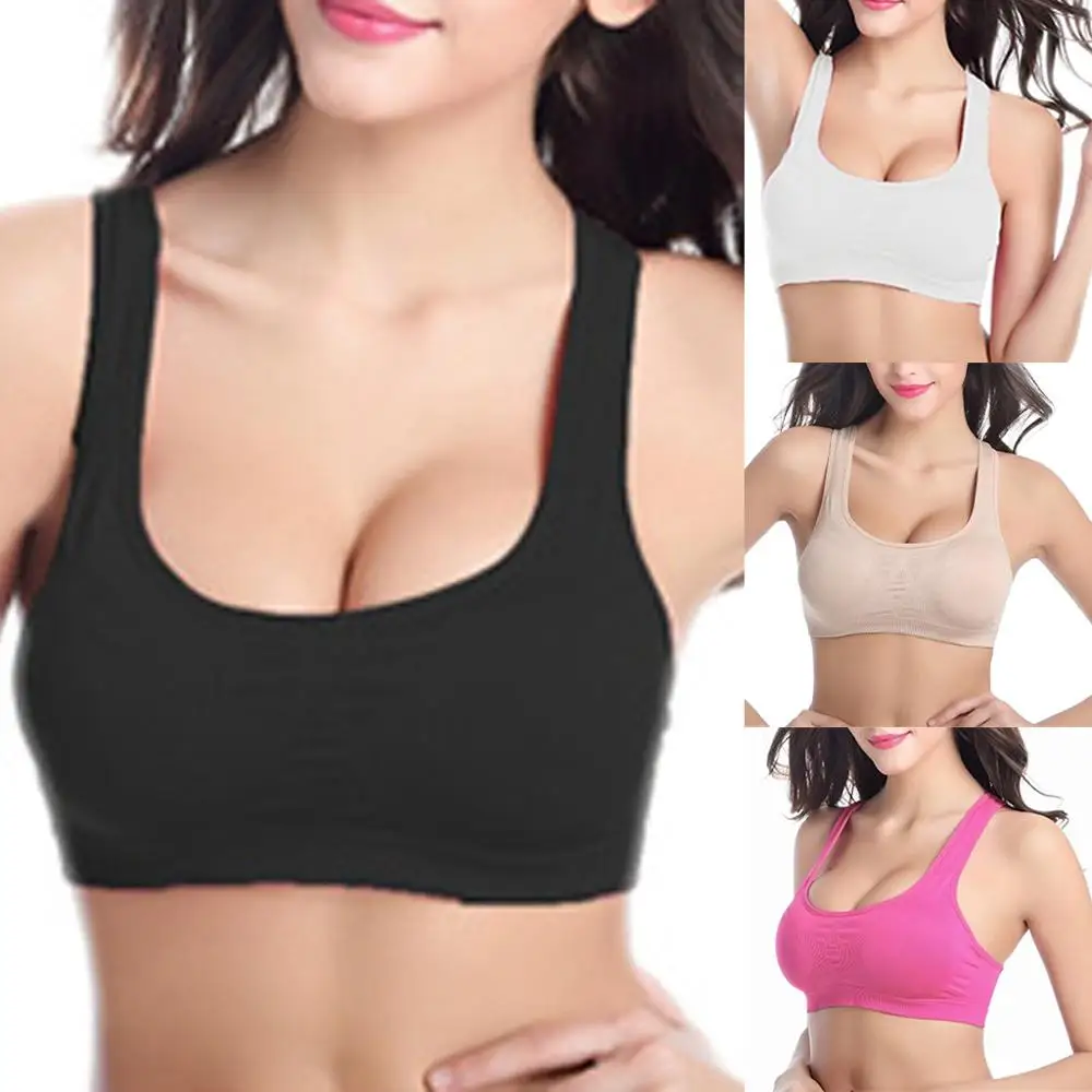 

Sports bra no steel ring professional shockproof running female underwear Underwire Solid Bra Women Sexy comfortable hot BR3M