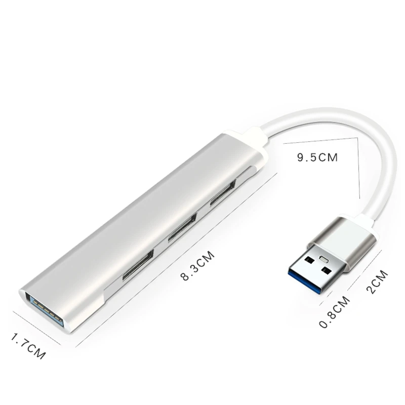 Мульти Usb 3,0 type C концентратор 4 порта адаптер сплиттер интерфейс питания Для Imac Macbook Air Usb3.0 ПК компьютер Ноутбук