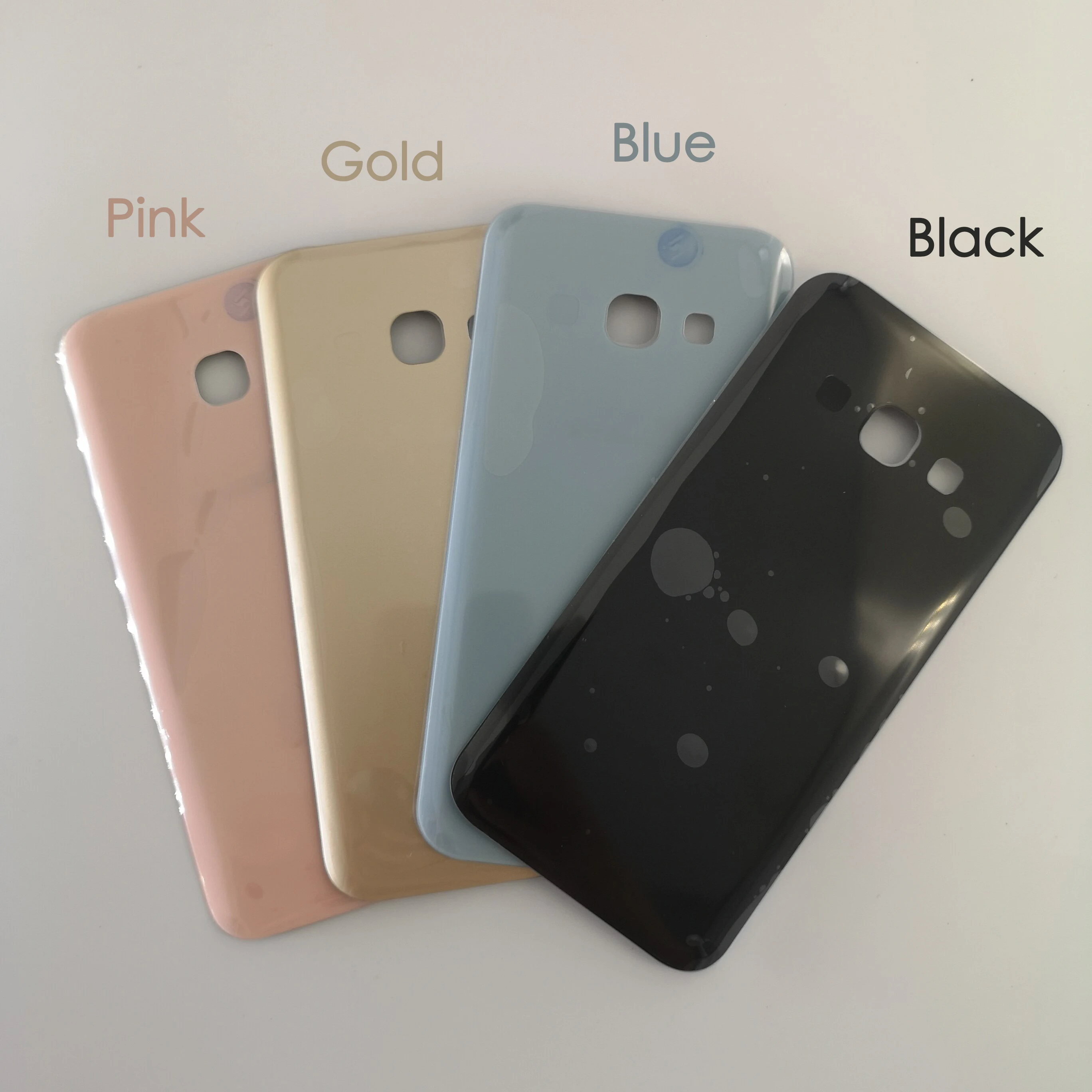 Для Samsung Galaxy A7 2017 A720 A720F задняя крышка 3D стекло корпус батарея замена двери