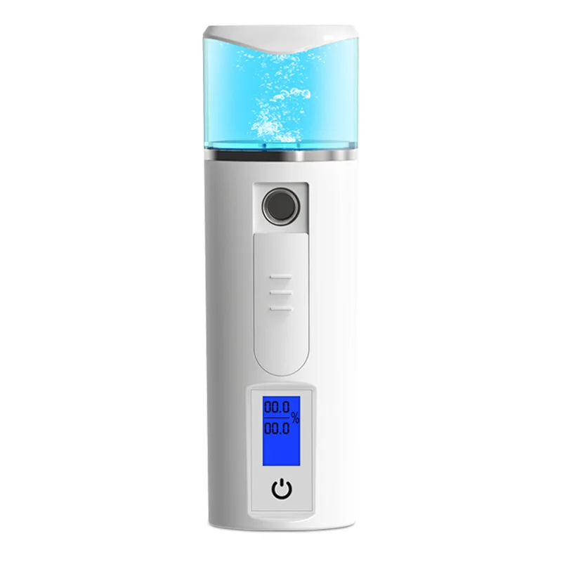

Luyao Facial Vaporizer Nano Mist Sprayer Portable Cold Spray Machine Face Facial Moisturizing Humidification Useful Product Beau