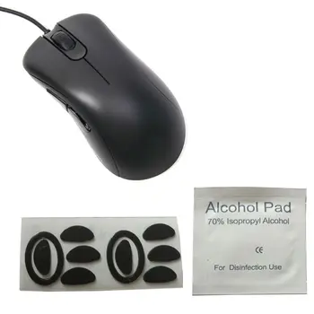 

2Pcs 0.6mm Thickness Replace Mouse Feet Mouse Skates For ZOWIE EC1-B / EC2-B Mouse