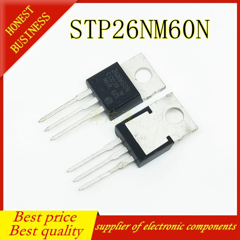 2 шт./лот STP26NM60N STP26NM60 26NM60N TO-220 600V 20A | Электроника