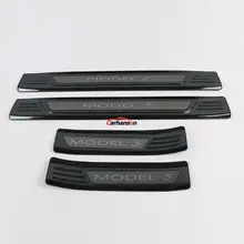 ^^Best Offers Accessories For Tesla Model 3 2017 2019 door Sill Trim Scuff Plate Stainless Steel Guard Protector Car Sticker Styling Accessory ^^Best Offers Accessories For Tesla Model 3 2017 2019 door Sill Trim Scuff Plate Stainless Steel Guard Protector Car Sticker Styling Accessory