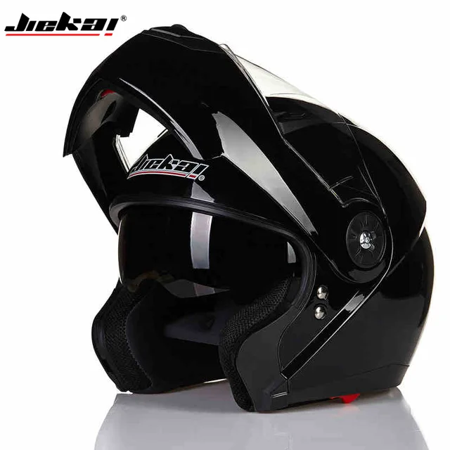 Мотоцикл JIEKAI шлемы двойной козырек из углеродного волокна Moto Casco модульный откидной шлем DOT утвержден 115 гонки мотокросса шлемы - Цвет: 8