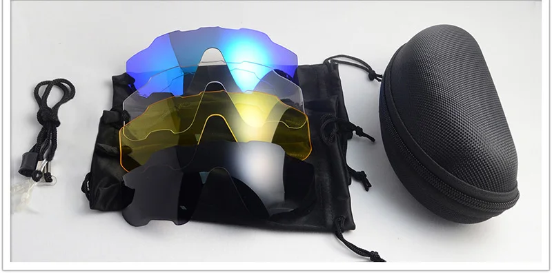 5 Lentes Polarized Cycling Glasses UV400 Man Women Sunglasses Goggle Windproof Gafas De Seguridad Bicycle Eye Fishing Glasses