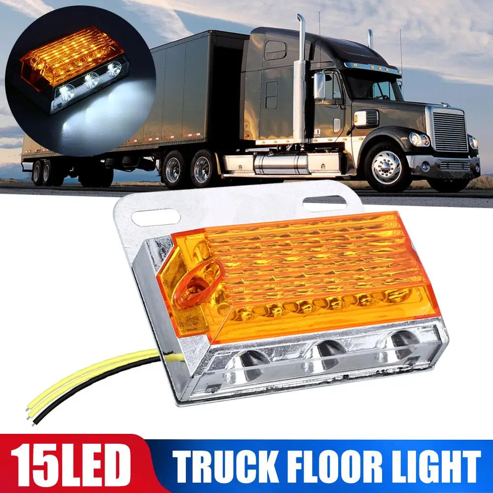 Vehemo Waterproof Marker Light Side Light Truck Pickup for Trailer Warning Light NEW Camper RV