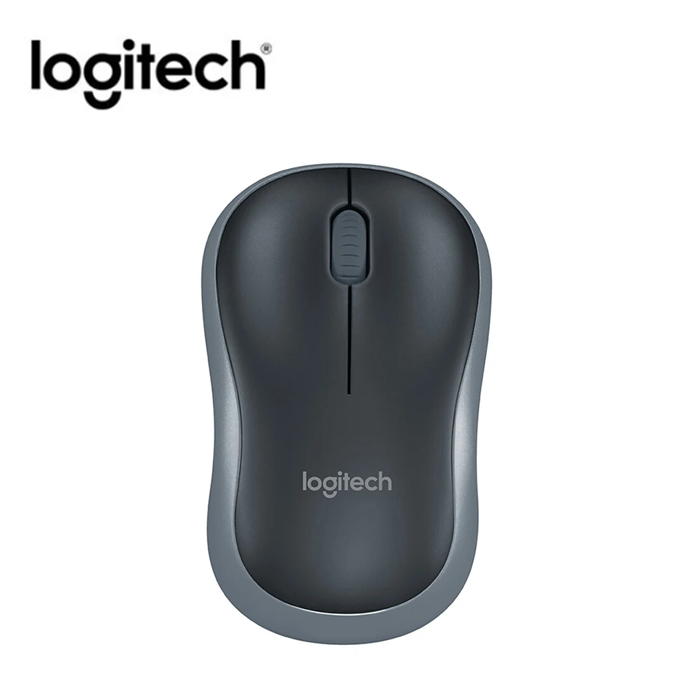 Мышь Logitech M186 Беспроводная оптическая 1000DPI 2 4 ГГц с USB приемником|Мыши| |