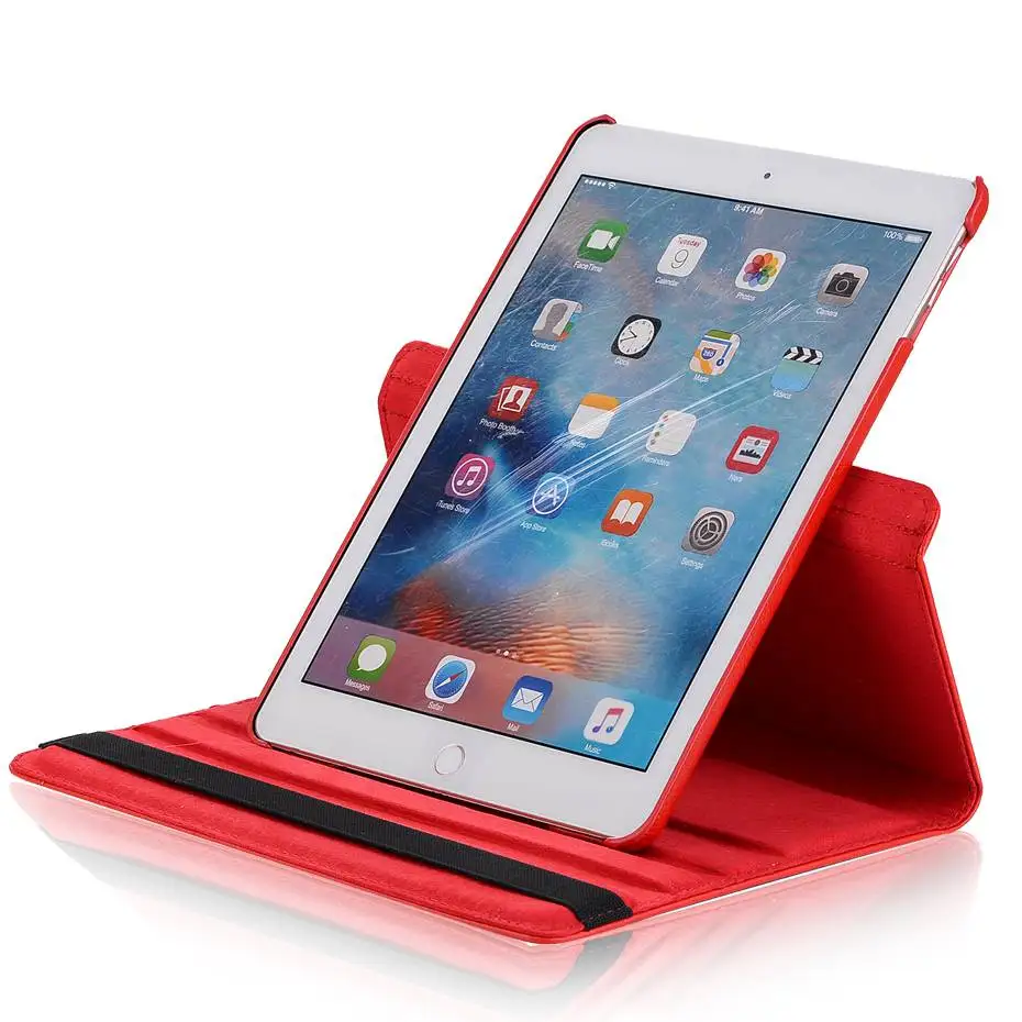 Чехол для iPad 9,7, для iPad 9,7 Чехол для iPad Air 2, чехол для iPad Air_Smart Wake-Sleep& Ultra-Slim& 360-вращающийся