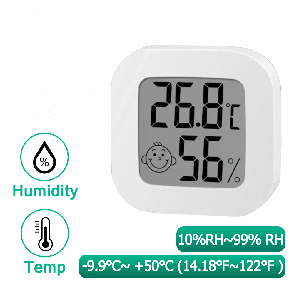 Прецизионный цифровой жидкокристаллический термометр внутренний электронный