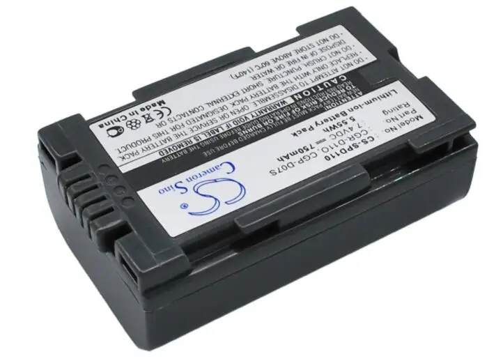 Cameron sino 750 мА/ч, батарея для цифрового фотоаппарата PANASONIC AG-DVC15 AG-DVX100BE AJ-PCS060G(портативный жесткий диск условная единица) CGR-D08A/1B CGR-D08SE/1B