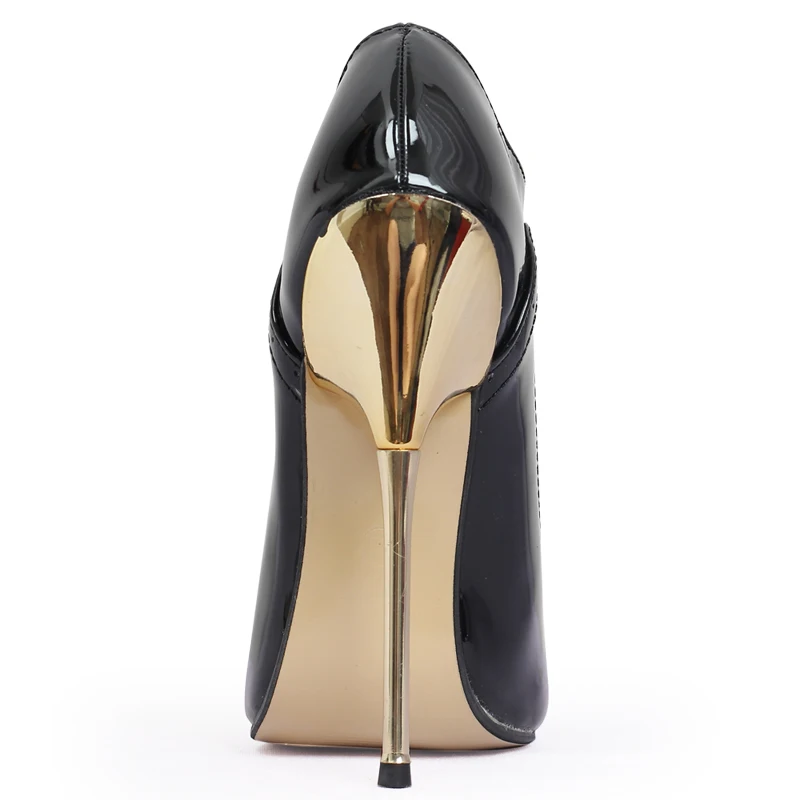 

5.5" spike stiletto heel with pointed toe oxford inspired pump styling custom more color