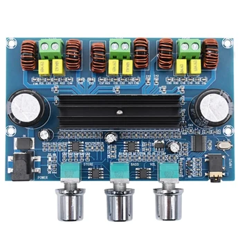 

XH-A305 Bluetooth 5.0 Stereo Digital Power Amplifier Board TPA3116D2 50Wx2+100W 2.1 Channel o Subwoofer AMP Module