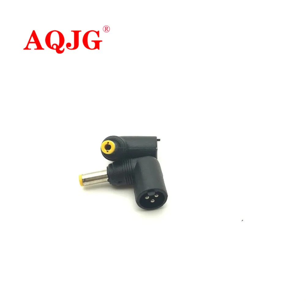

5.5 x 2.5 mm male DC Power Connector Adapter Laptop 5.5*2.5 to 3pin 3hole 90 Degrees Plugs DC jack For Notebook Computer 16VM2