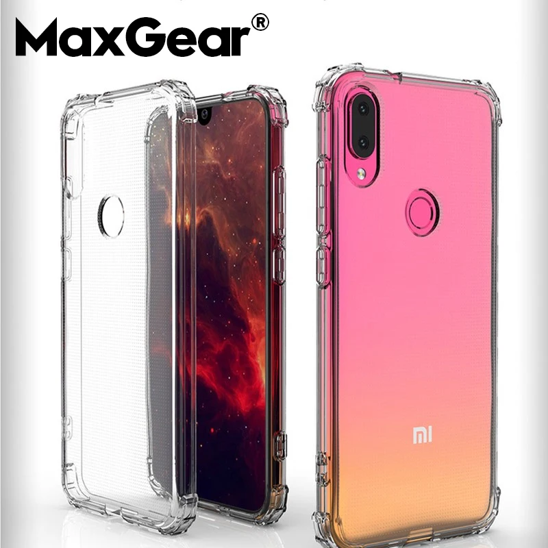 

Airbag Phone Cases For Xiaomi Redmi 7 Note 7 6 5 Pro 6 6A 5 Plus Mi8 9 SE 6 Mi A1 A2 Lite 6X Pocophone F1 Shockproof Cover Capa