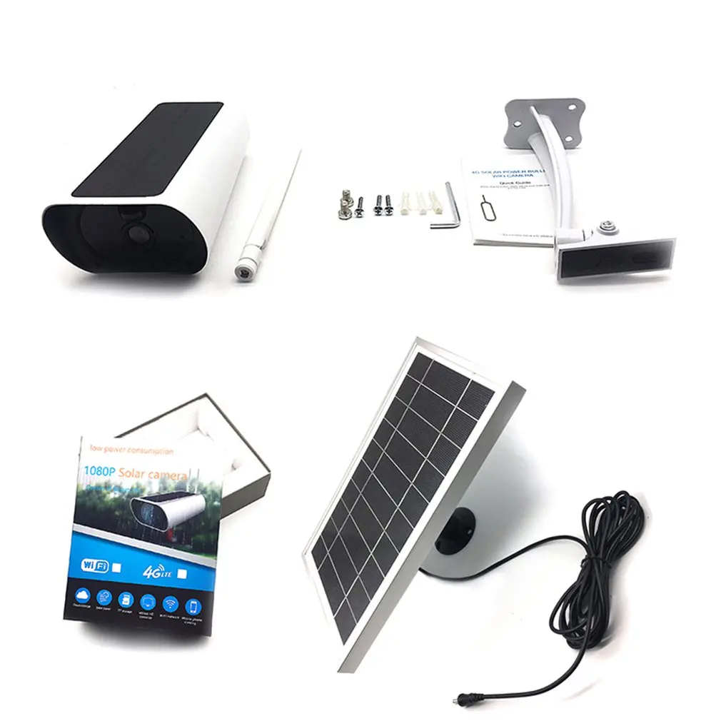 

4G Solar Camera Low Power Security Surveillance Camera Indoor And Outdoor Remote Intelligent Network Camera Q3