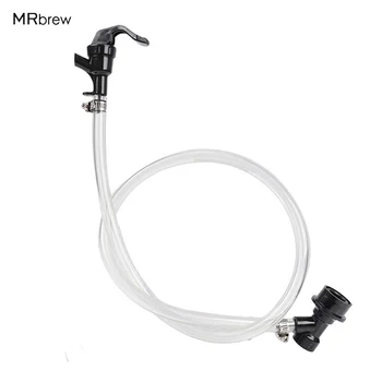 

3/16" Liquid Ball Lock Beer Line Assembly with Picnic Tap Quick Disconnect For Cornelius Beer Wine Making Soda Dispensing Keg