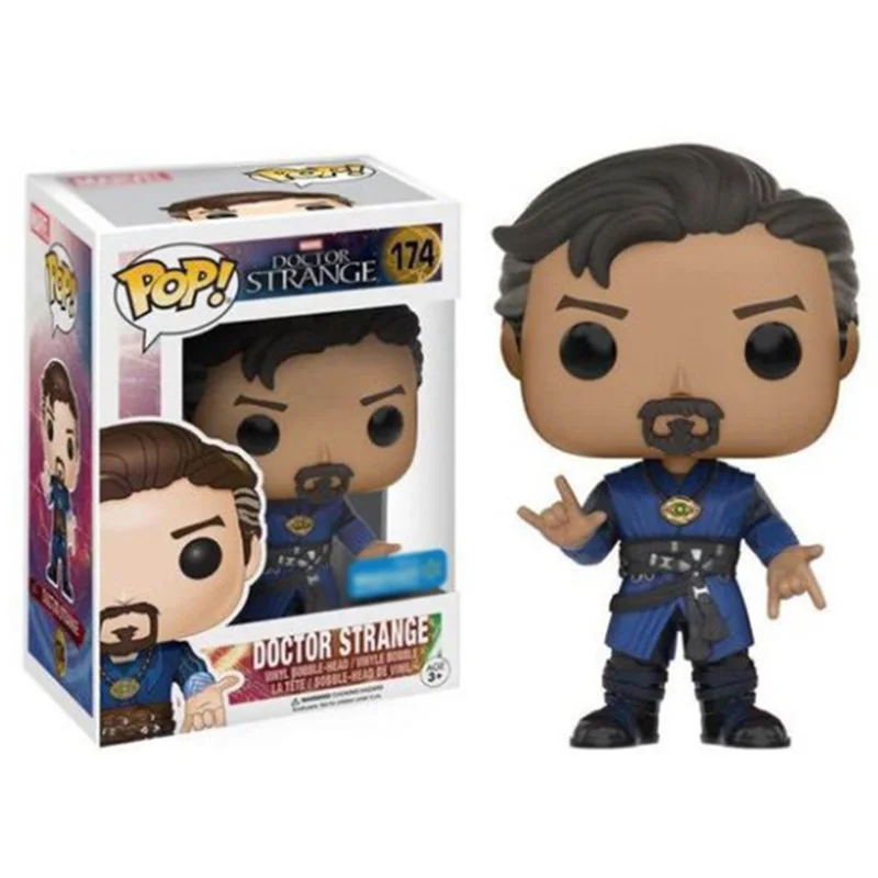 

Funko Pop Marvel Doctor Strange #174 Vinyl Figure Dolls Toy Marvel Avengers dr. Strange Hot Action Figure Toys Gift for Children