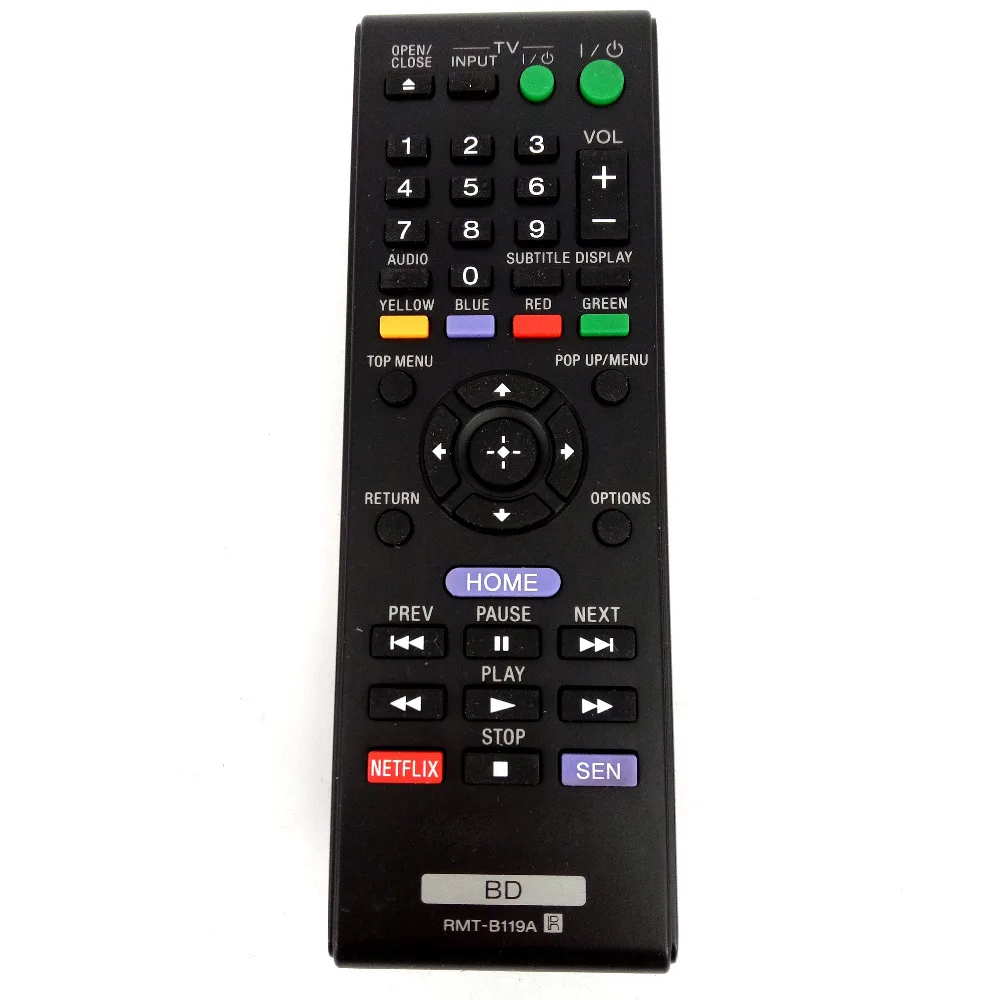 (10pcs/lot)RMT-B119A For Sony BLU-RAY Fit for DVD Player Remote Control BDP-BX59 BDP-S390 BDP-S590 BDP-S1100 BX110 BX510 | Электроника
