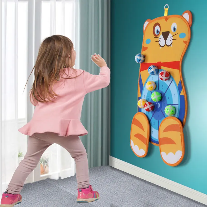 Toys & Hobbies Outdoor Fun & Sports Kids Throw Sticky Ball Dartboard