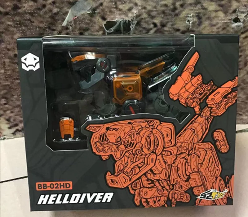 Зверь адская подводная лодка BEASTBOX серии маленький динозавр деформации прилива игрушка украшение модель