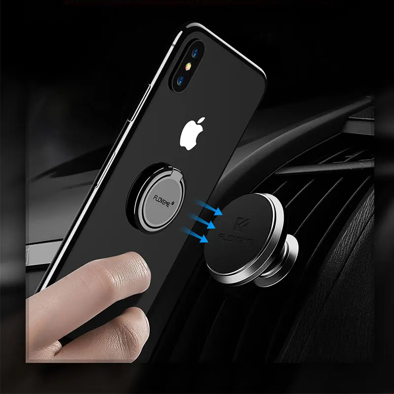  FLOVEME Universal Magnetische Auto Telefon Halter 360 Grad GPS Navigation Air Vent Magnet Halterung