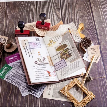 

Black Alphabet PET English Letters English Fonts Journal Stationery Sticker School Scrapbooking Artistic Deco Stickers 8 Designs