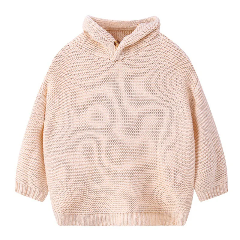 Свитер для девочек, коллекция года, зимний теплый весенний вязаный свитер с длинными рукавами для маленьких девочек пуловер для девочек топ для детей 3-5 лет, мягкий свитер для девочек