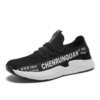 

Spring Men Sports Mesh MEN'S SHOES Korean-style Trend Versatile Students Running Trendy Shoes Summer Breathable Shoes Cloth Shoe