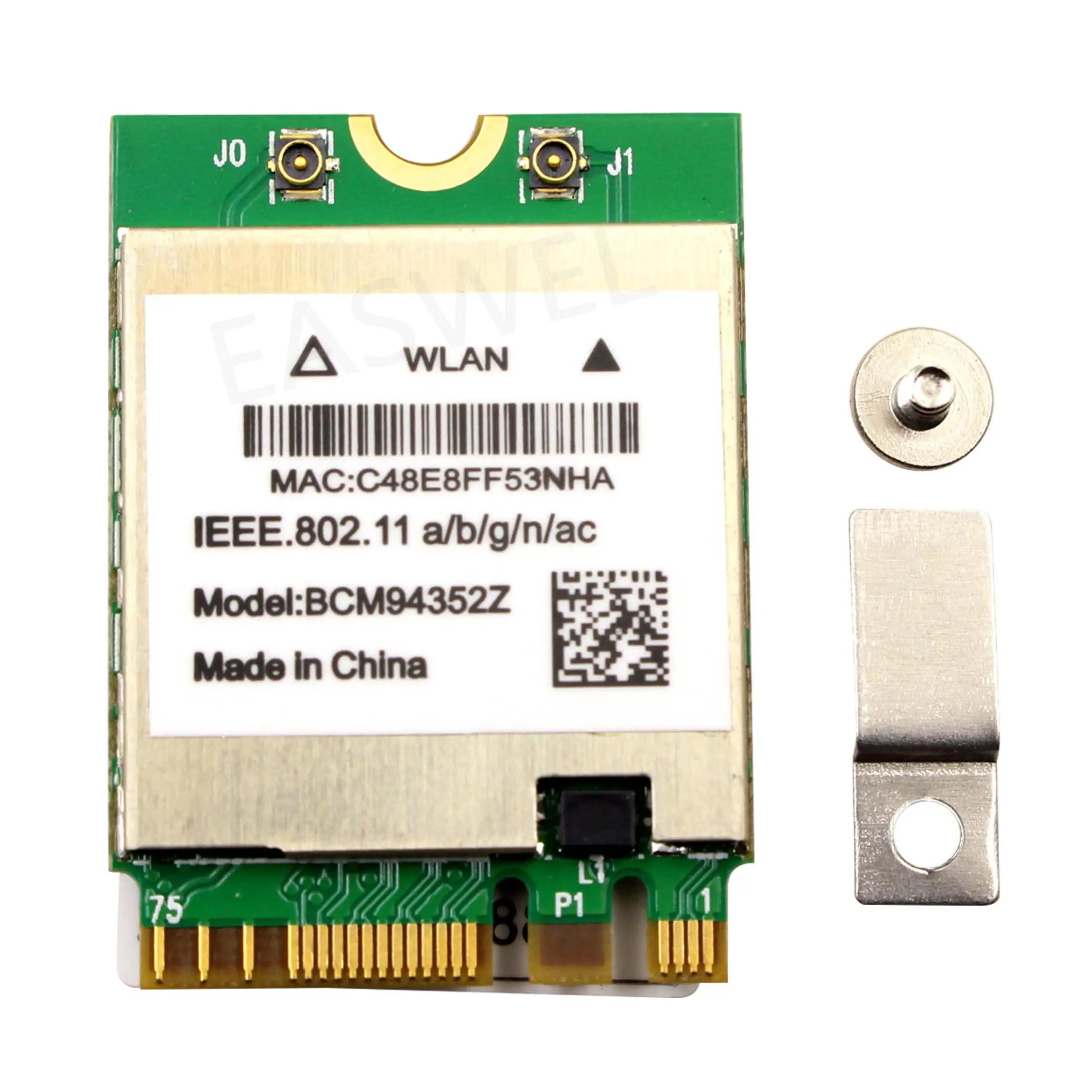 Broadcom BCM94352Z DW1560 6XRYC 802 11 AC 867 Мбит/с Bluetooth 4 0 WI-FI WLAN Card беспроводная сетевая карта |