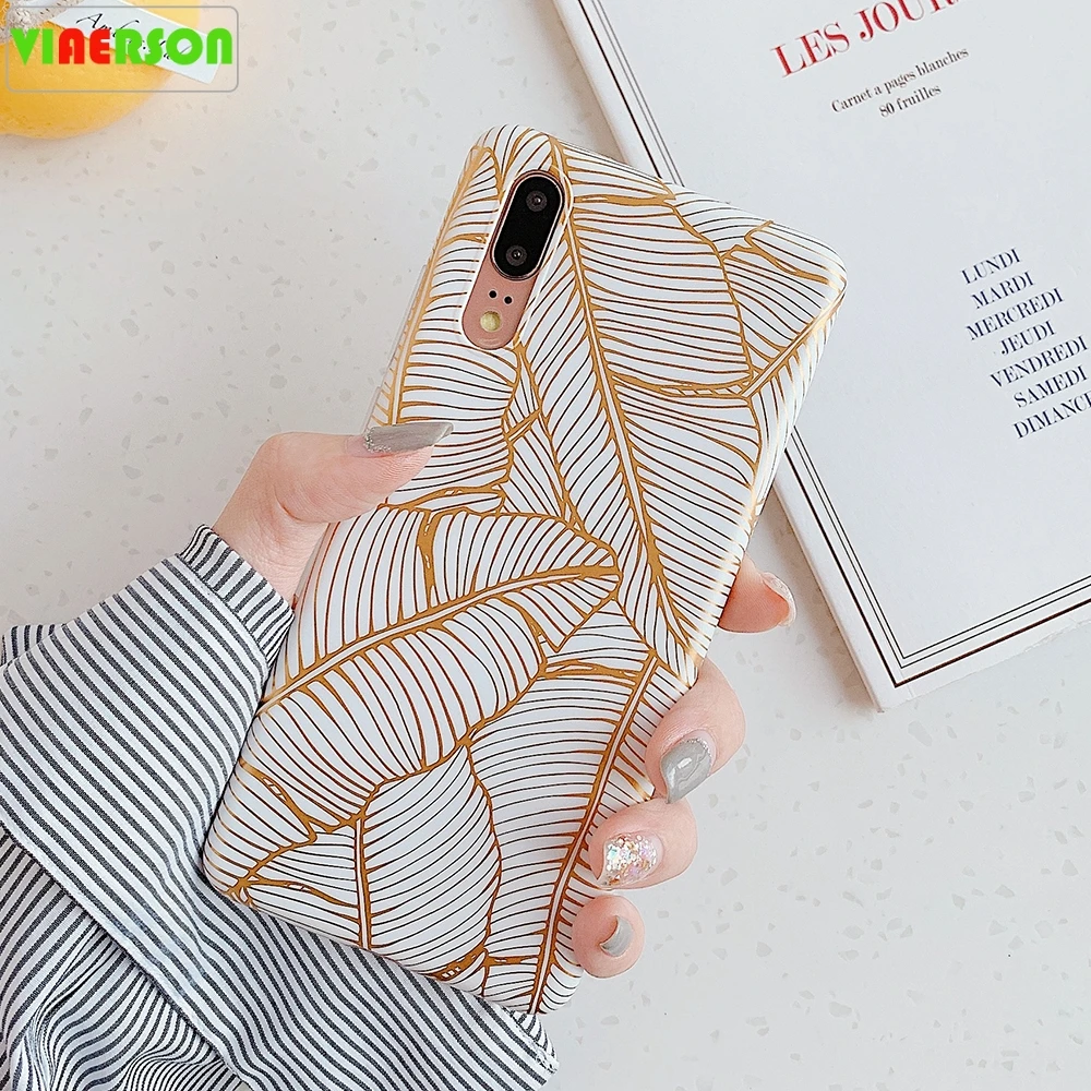 Гальванический лист чехол для телефона для huawei P30 P20 Lite Pro mate 20 Pro Lite матовый мягкий IMD роскошный чехол на заднюю панель телефона чехол s