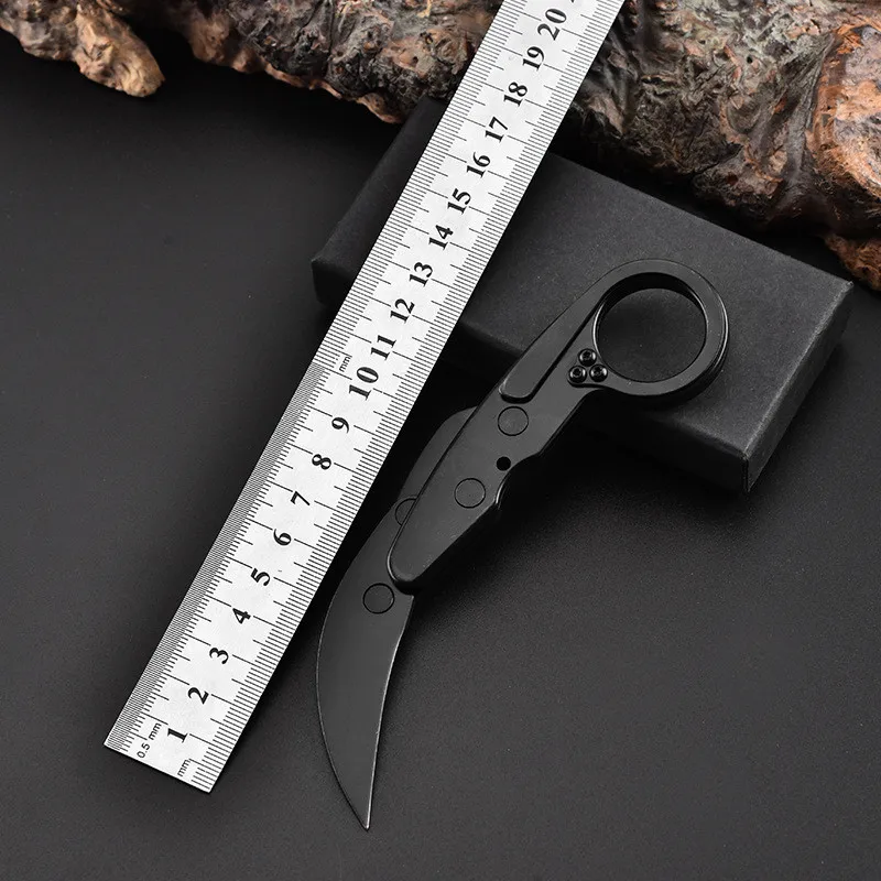 

HS Tools mechanical karambit scorpion claw knife outdoor camping jungle survival battle Fixed blade hunting knives self defense