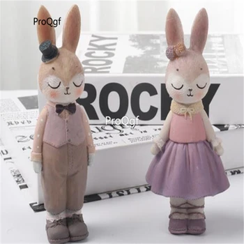 

ProQgf 1Pcs A Set Garden cute fake animal Statue xiamoyang