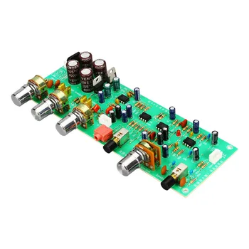 

Dual 12V DX338A HIFI Preamp Tone Board Bass Volume Control Pre-Amplifier Board Home o
