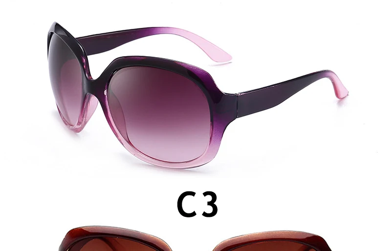 Роскошные градиентные черные солнцезащитные очки женские элегантные брендовые дизайнерские Круглые Солнцезащитные очки женские s вождения женские солнцезащитные очки