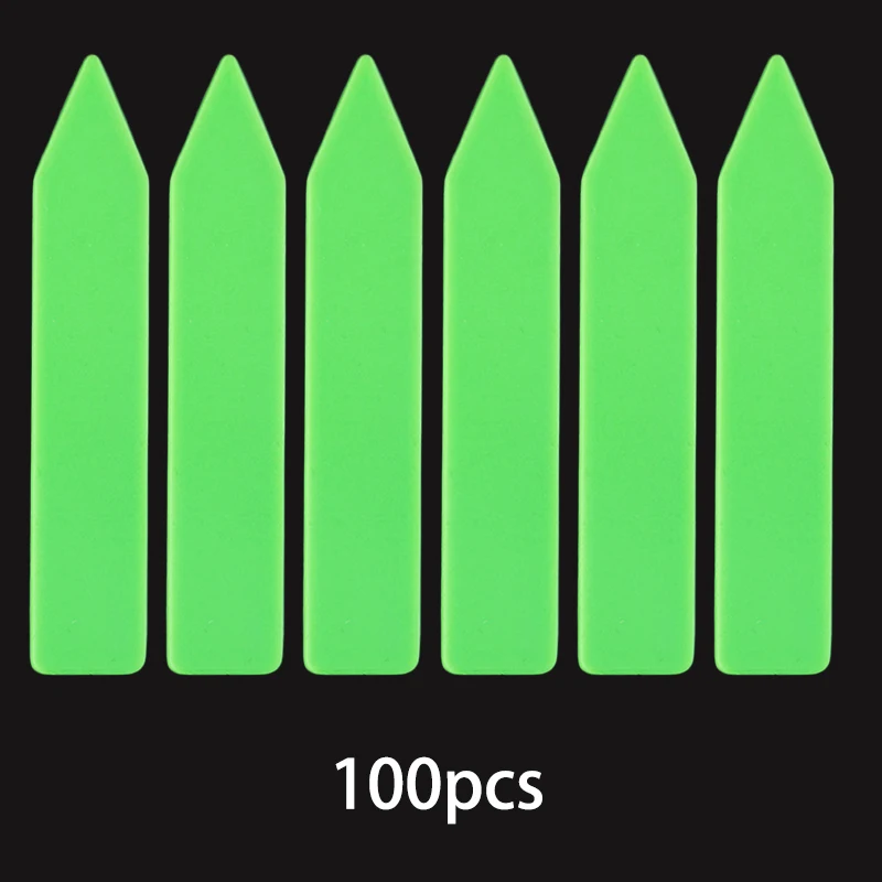 Великобритания! 100 шт садовые растения бонсай-суккулент ярлыки семян водонепроницаемые наклейки для садоводства - Цвет: Green