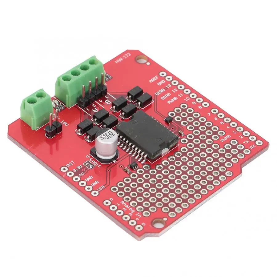 L298P AVR/LPC/STM32 Модуль платы драйвера большого тока с 4 контактами