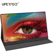 UPERFECT 15.6 Pollici FHD Monitor HDR 1920X1080 IPS HDMI Tipo-C schermo di Visualizzazione Dello Schermo di Gioco Portatili Dsiplay PS4 Raspberry PC del Computer