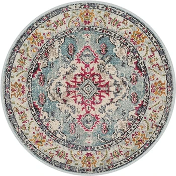 

Persian Retro Style Round Carpets For Living Room American Bedroom Rugs And Carpet Home Area Rugs Floor Coffee Table Study Mat