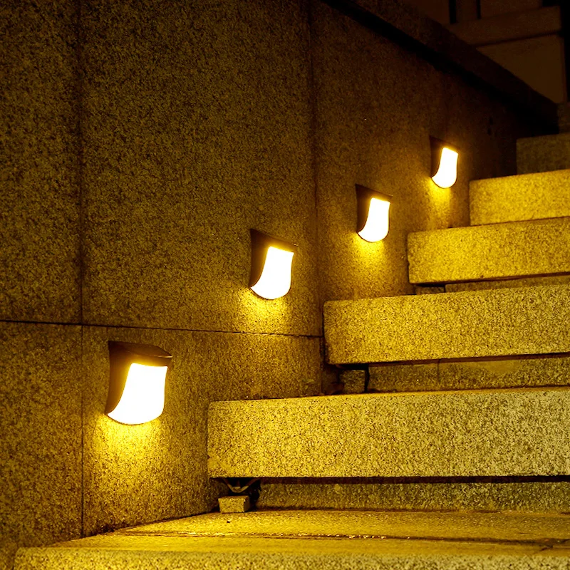 

Waterproof Solar Wall Light LED Lighting For Outdoor Garden Solar Lamp Decoration Light Yard Pathway Street Lamp